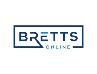 Bretts Online logo design by akilis13