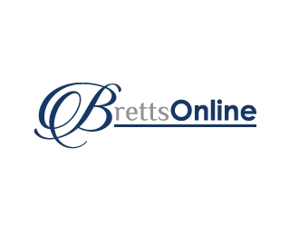 Bretts Online logo design by Marianne
