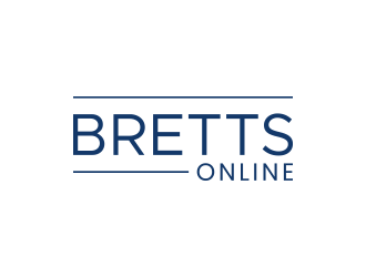 Bretts Online logo design by lexipej