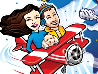 Crossing Paths Podcast  logo design by REDCROW