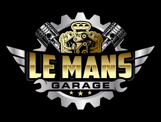 Lemans Garage logo design by jaize