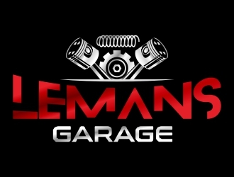 Lemans Garage logo design by naisD