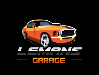 Lemans Garage logo design by samuraiXcreations