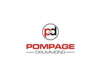 Pompage Drummond logo design by Kraken