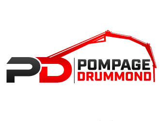 Pompage Drummond logo design by THOR_