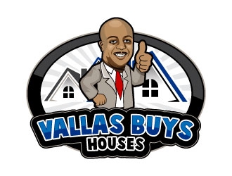 Vallas Buys Houses logo design by uttam
