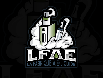La fabrique à e-liquide logo design by schiena
