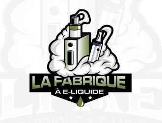 La fabrique à e-liquide logo design by schiena