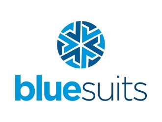 blue suits logo design by cikiyunn