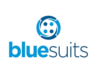 blue suits logo design by cikiyunn