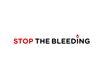 Stop The Bleeding  logo design by protein