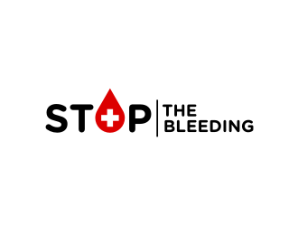 Stop The Bleeding  logo design by protein