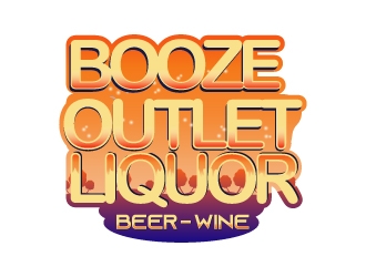 Booze Outlet       Liquor - Beer - Wine logo design by blink