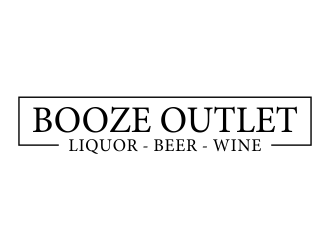 Booze Outlet       Liquor - Beer - Wine logo design by akhi