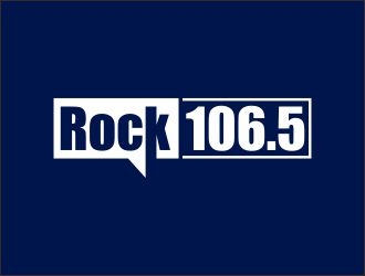 Rock 106.5 logo design by agil