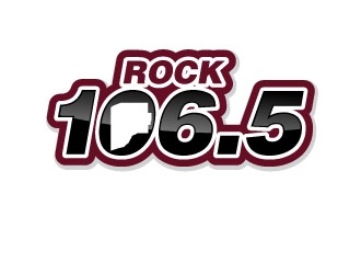 Rock 106.5 logo design by uttam