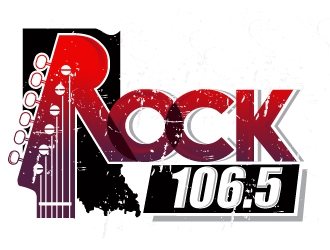Rock 106.5 logo design by Suvendu