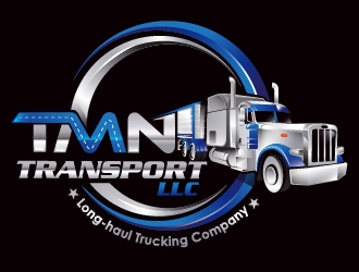 TMN TRANSPORT LLC logo design by dorijo