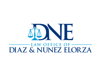 Law Office of Diaz & Nunez Elorza logo design by Realistis