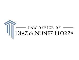 Law Office of Diaz & Nunez Elorza logo design by Coolwanz