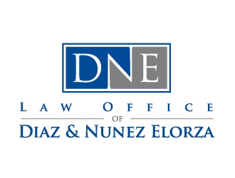Law Office of Diaz & Nunez Elorza logo design by Dakouten