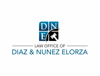 Law Office of Diaz & Nunez Elorza logo design by ingepro