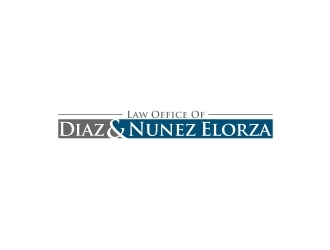 Law Office of Diaz & Nunez Elorza logo design by narnia