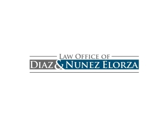 Law Office of Diaz & Nunez Elorza logo design by narnia
