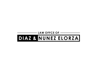 Law Office of Diaz & Nunez Elorza logo design by meliodas