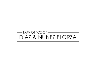 Law Office of Diaz & Nunez Elorza logo design by meliodas