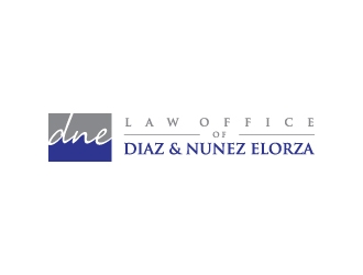 Law Office of Diaz & Nunez Elorza logo design by sndezzo