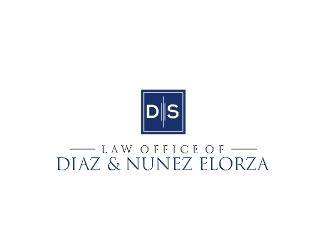 Law Office of Diaz & Nunez Elorza logo design by rahmatillah11