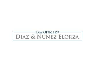 Law Office of Diaz & Nunez Elorza logo design by cahyobragas
