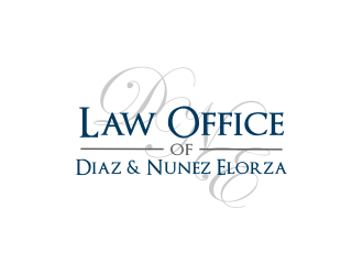 Law Office of Diaz & Nunez Elorza logo design by Greenlight
