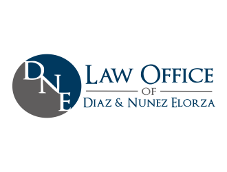 Law Office of Diaz & Nunez Elorza logo design by Greenlight