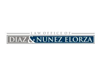 Law Office of Diaz & Nunez Elorza logo design by agil