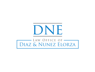 Law Office of Diaz & Nunez Elorza logo design by Landung