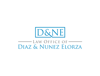 Law Office of Diaz & Nunez Elorza logo design by alby