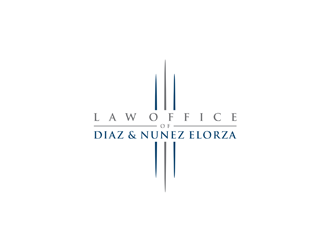 Law Office of Diaz & Nunez Elorza logo design by ndaru