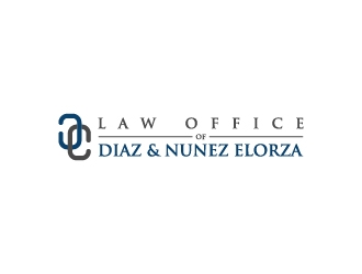 Law Office of Diaz & Nunez Elorza logo design by wongndeso