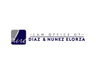 Law Office of Diaz & Nunez Elorza logo design by blink