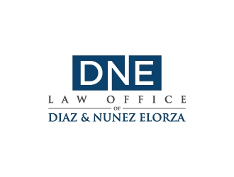 Law Office of Diaz & Nunez Elorza logo design by wongndeso