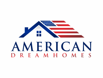 American DreamHomes logo design by hidro