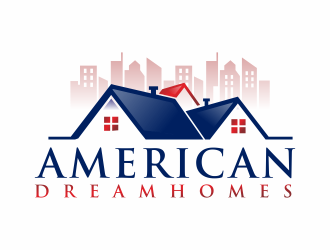 American DreamHomes logo design by hidro