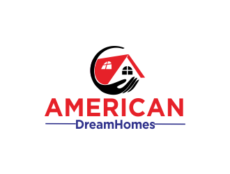 American DreamHomes logo design by Greenlight