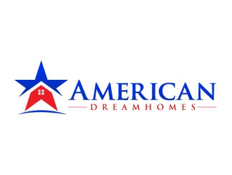 American DreamHomes logo design by uttam