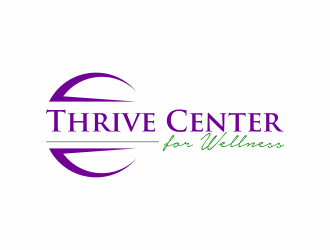 Thrive Center for Wellness logo design by santrie