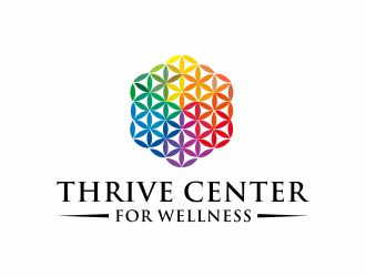 Thrive Center for Wellness logo design by hidro