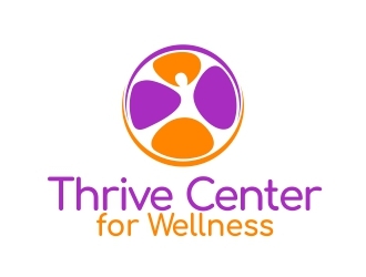 Thrive Center for Wellness logo design by b3no