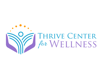 Thrive Center for Wellness logo design by Coolwanz